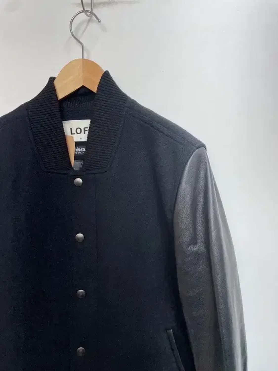 미디움 LOFI 신슐레이트 양가죽 바시티 자켓 상품이미지4