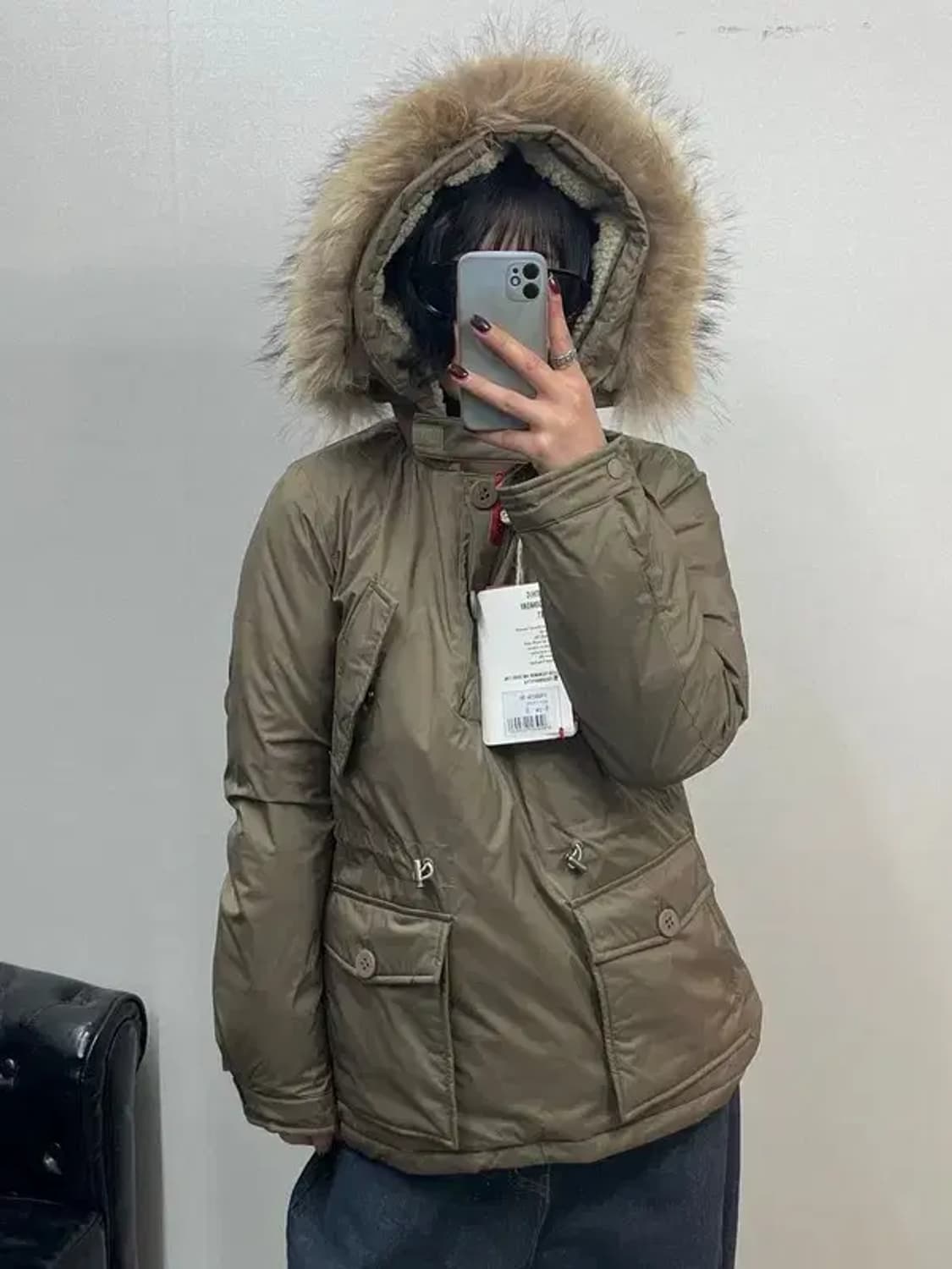 미사용 프리덤데이 미사용 키즈 아동 스키다운 점퍼 상품이미지1