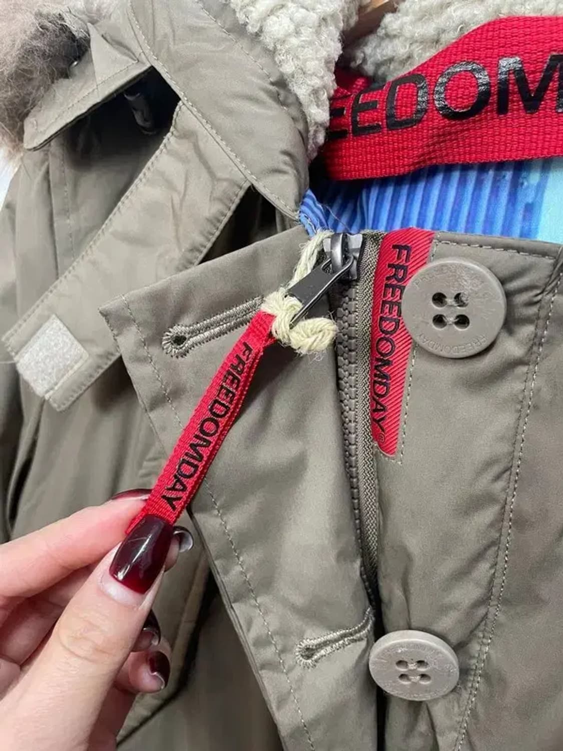 미사용 프리덤데이 미사용 키즈 아동 스키다운 점퍼 상품이미지7