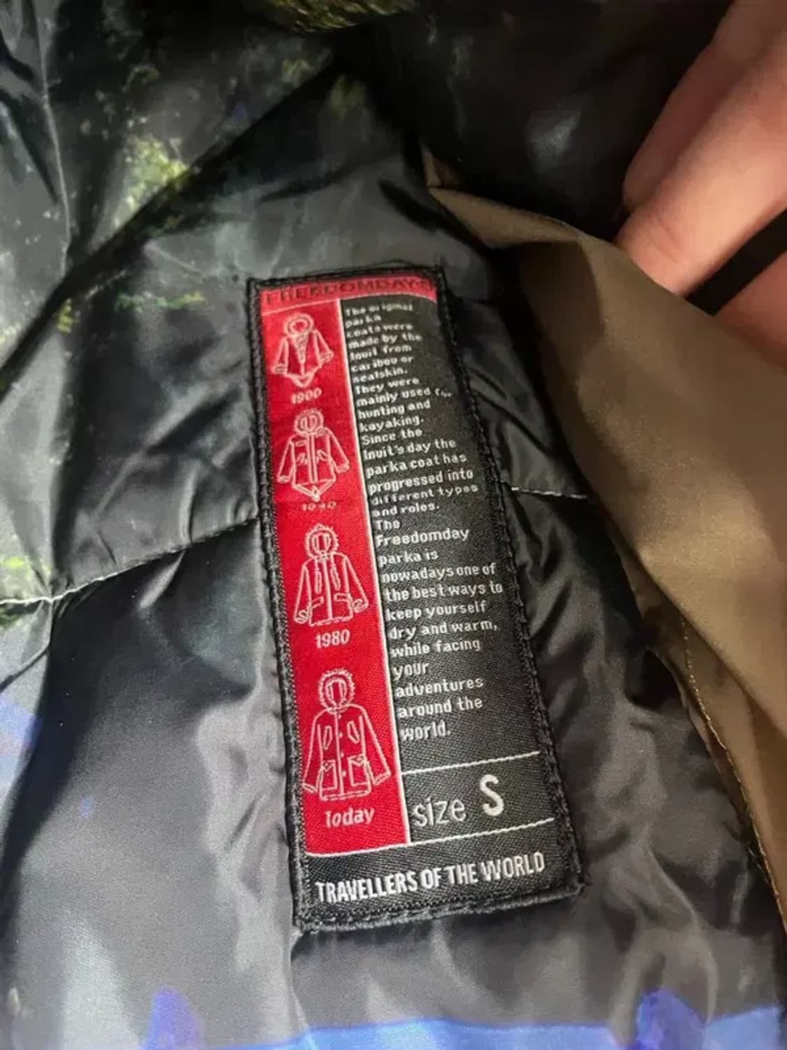 미사용 프리덤데이 미사용 키즈 아동 스키다운 점퍼 상품이미지8