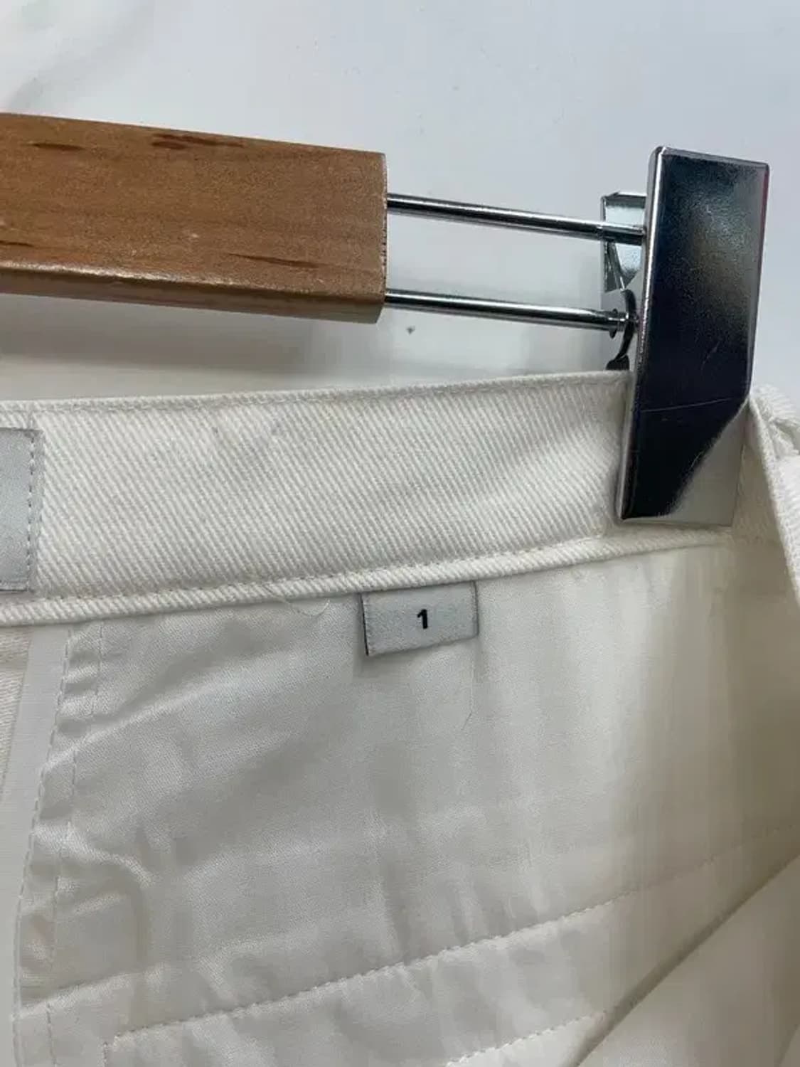 1 own 오운 워싱 페인트 포인트 크림진 상품이미지7