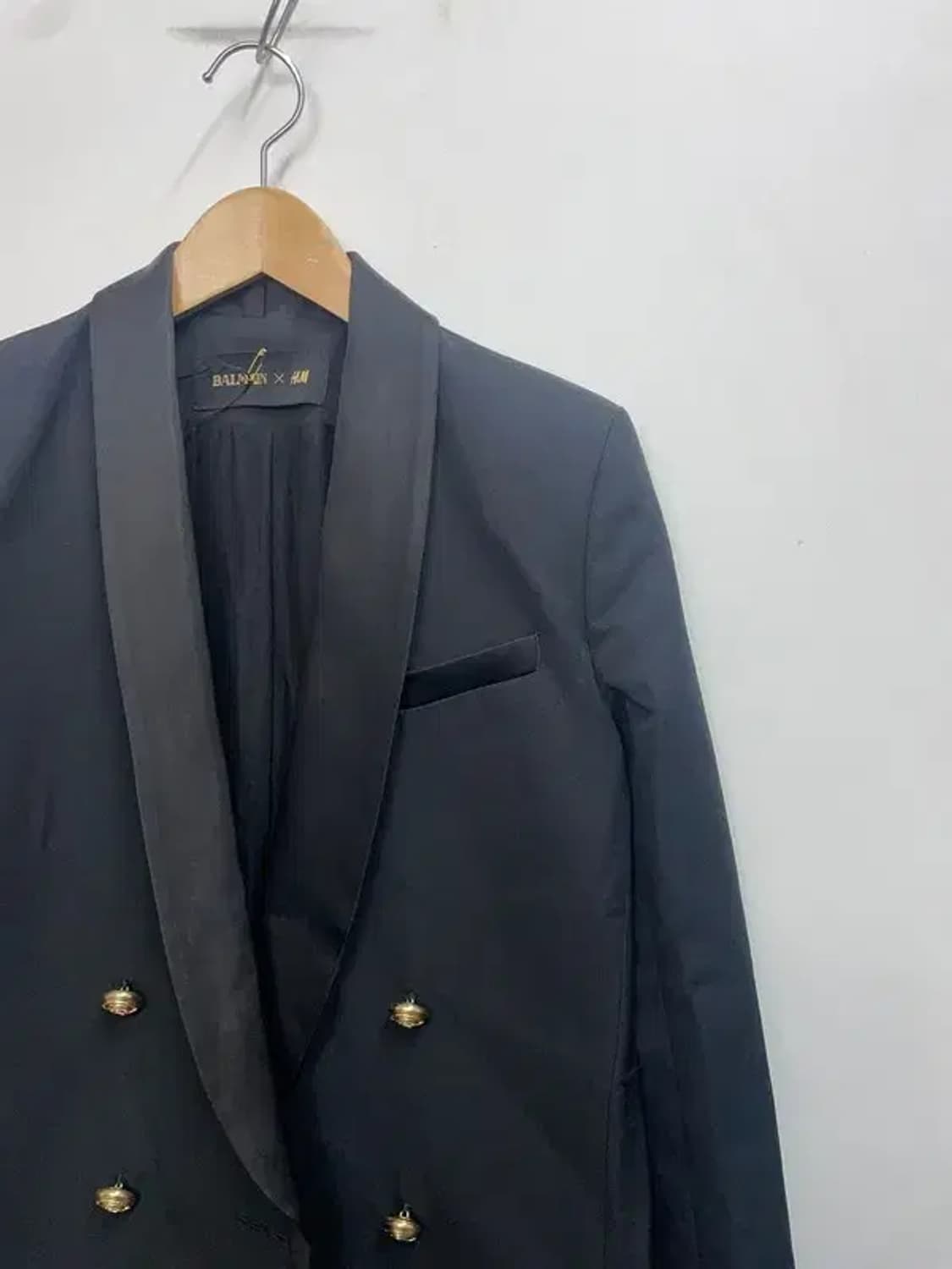 발망 h&M 콜라보 금장 더블 블레이저 마이 상품이미지4