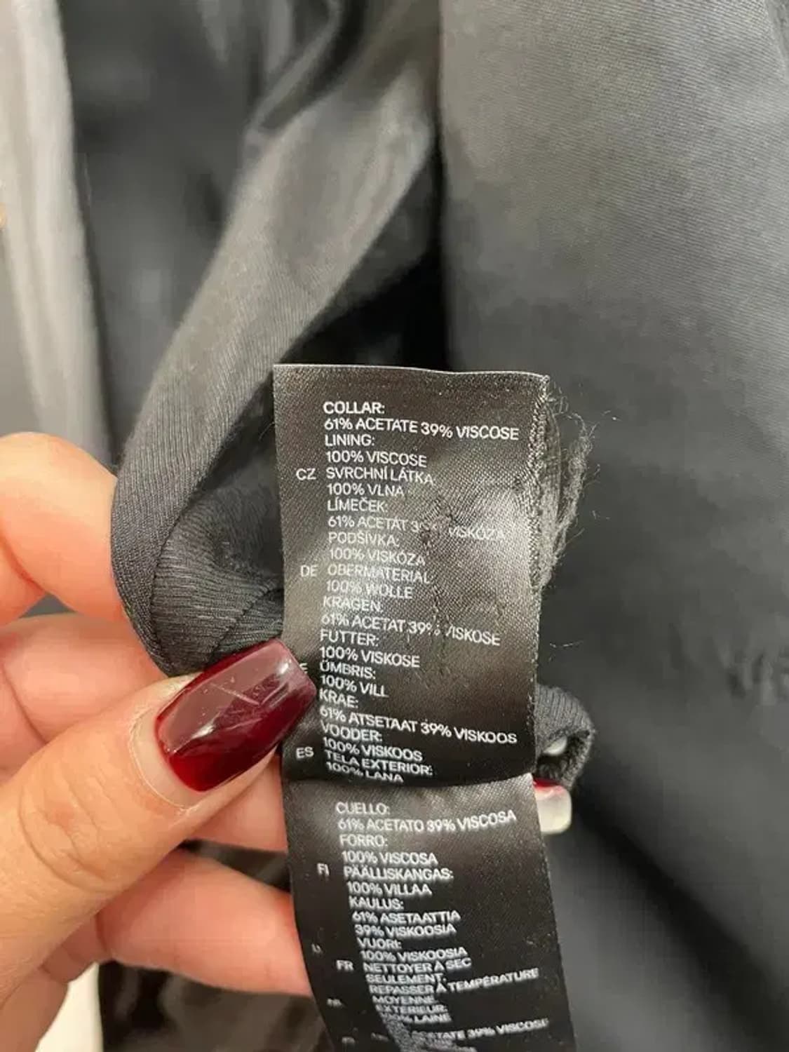 발망 h&M 콜라보 금장 더블 블레이저 마이 상품이미지8