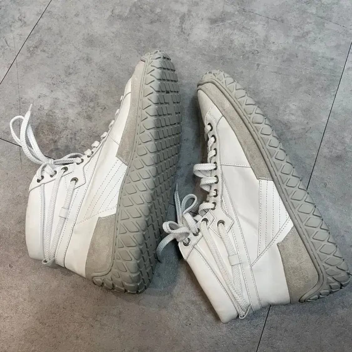 41 어콜드월 화이트 그래뉼라이트 하이 스니커즈 상품이미지8