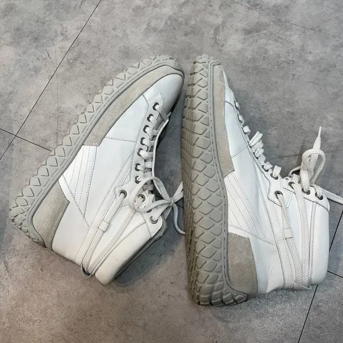 41 어콜드월 화이트 그래뉼라이트 하이 스니커즈 상품이미지9