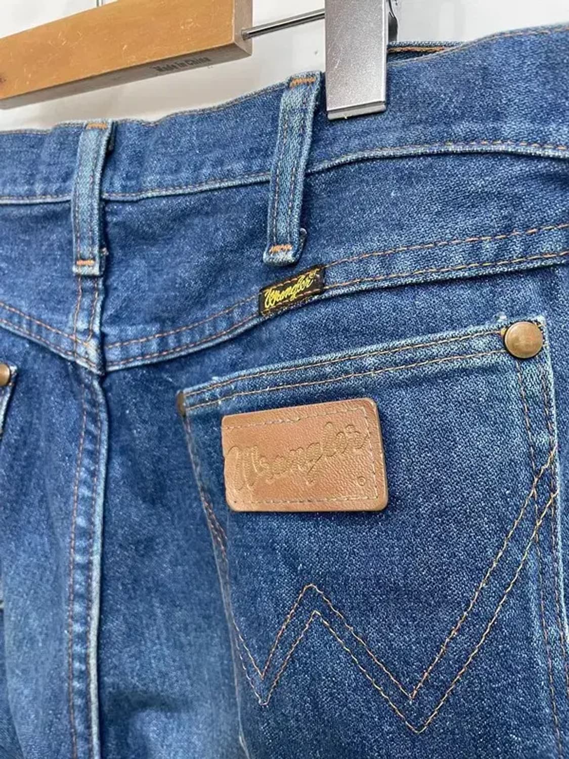 90s usa 랭글러 13MWZ 카우보이 컷 데님 팬츠 상품이미지10