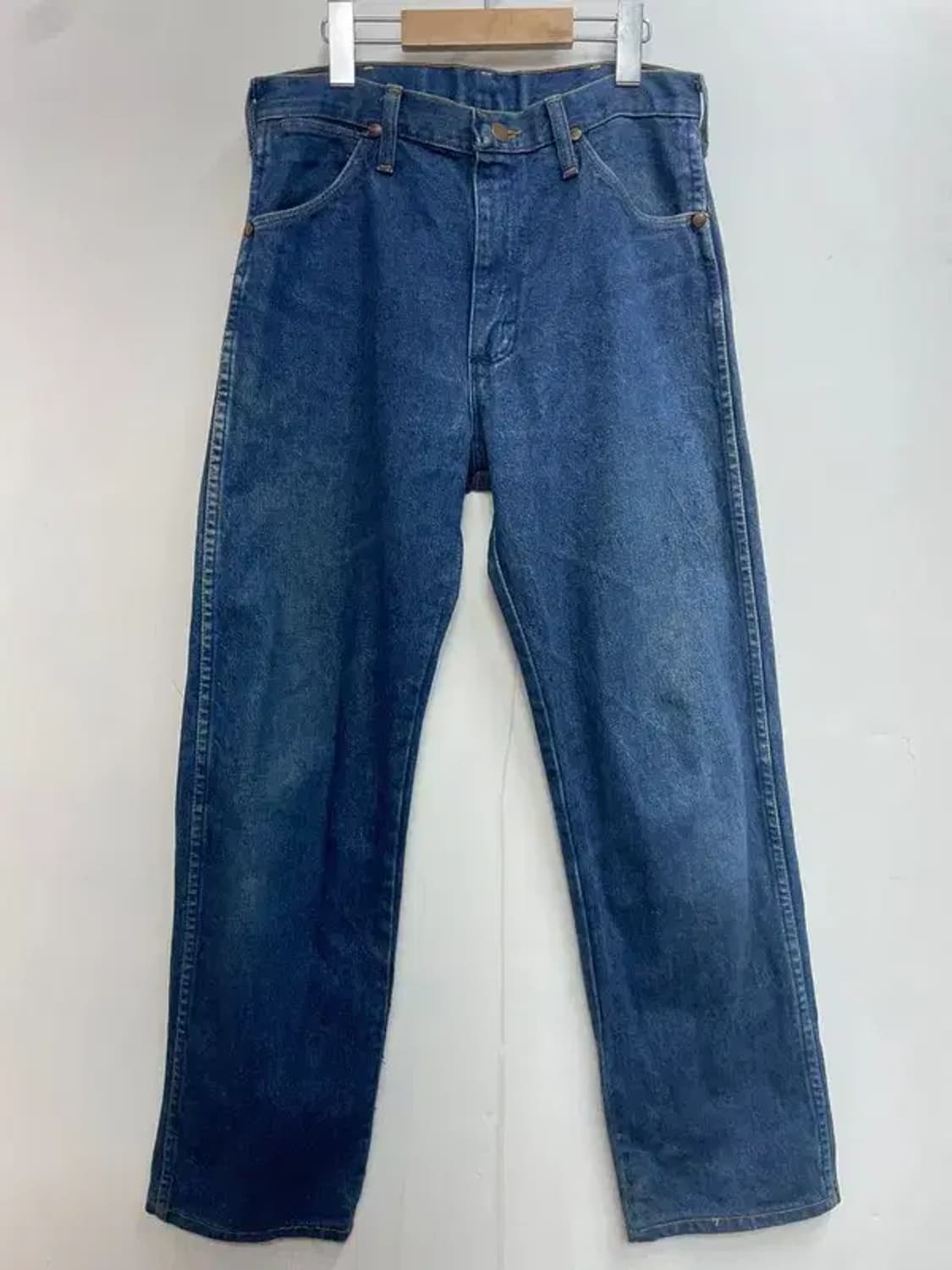 90s usa 랭글러 13MWZ 카우보이 컷 데님 팬츠 상품이미지2