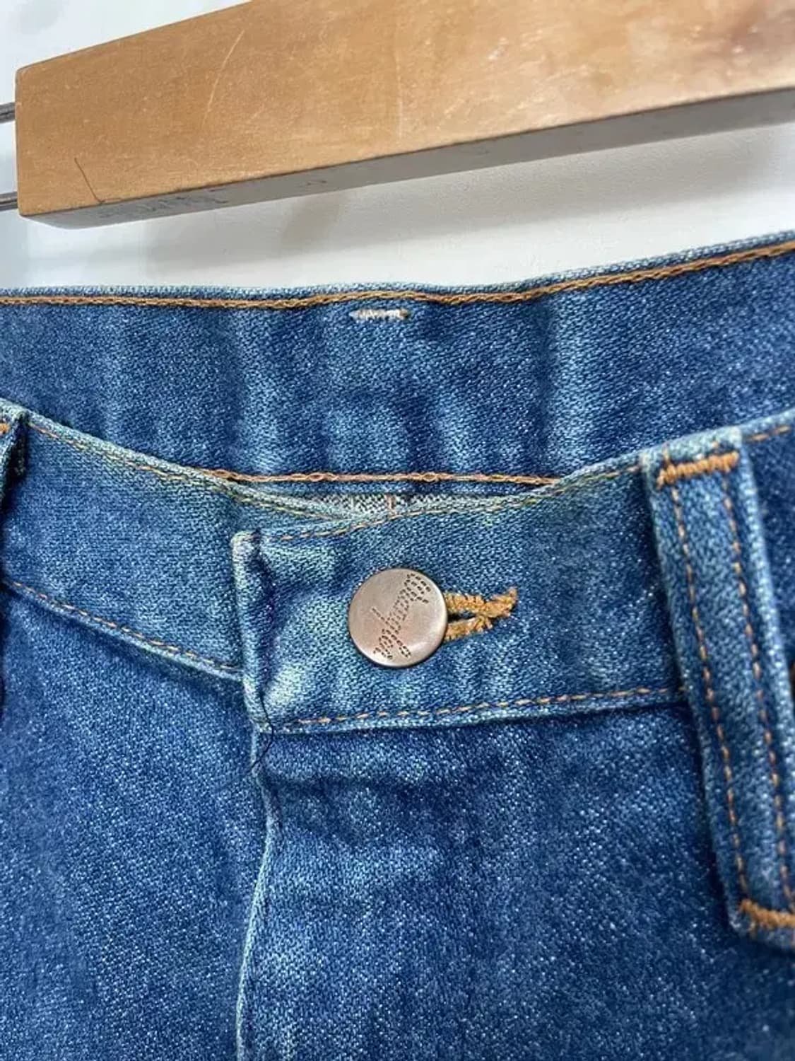 90s usa 랭글러 13MWZ 카우보이 컷 데님 팬츠 상품이미지5