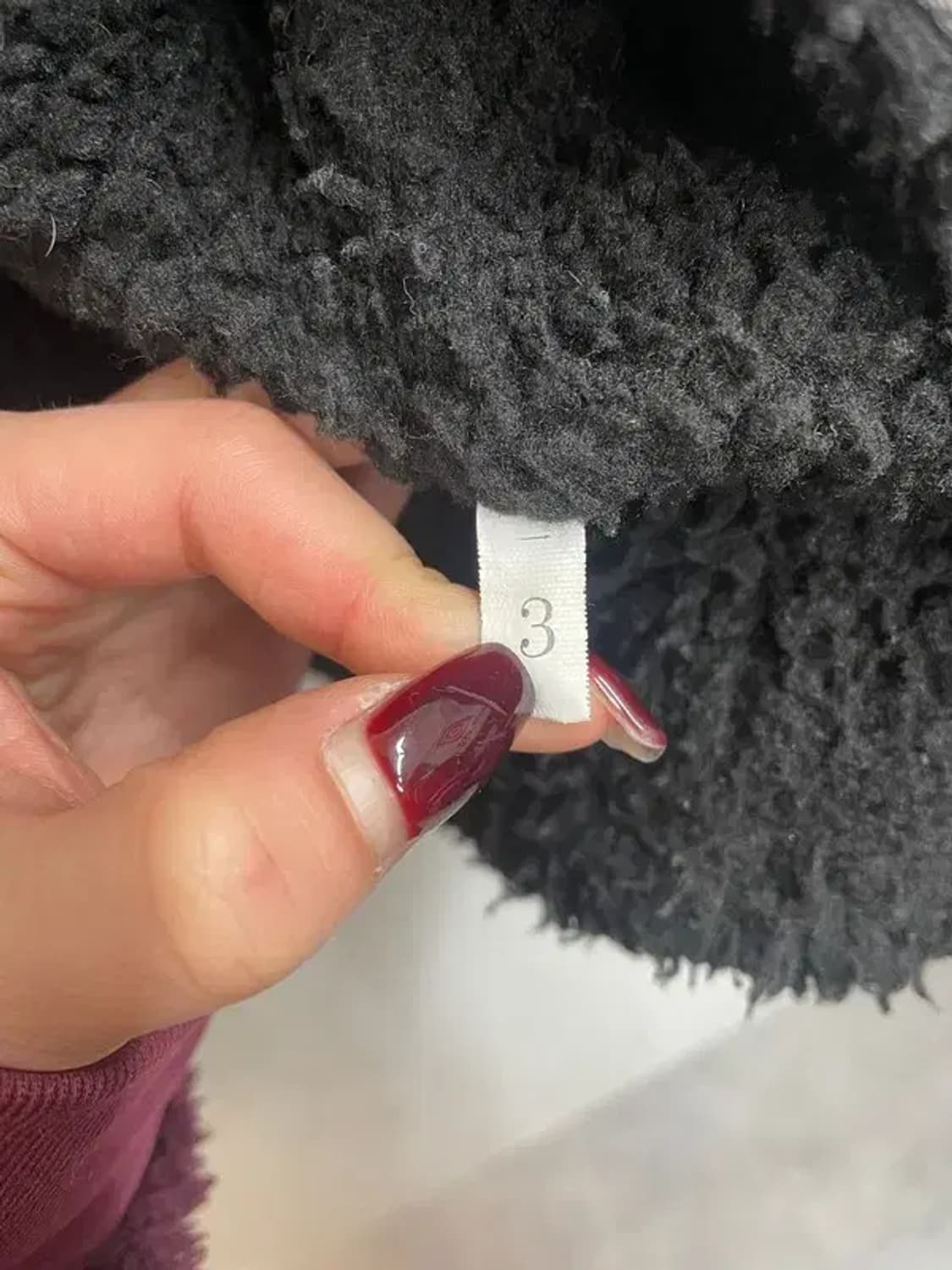 3사이즈 jpn 퍼 데님 크롭 겨울용 자켓 블랙 상품이미지7