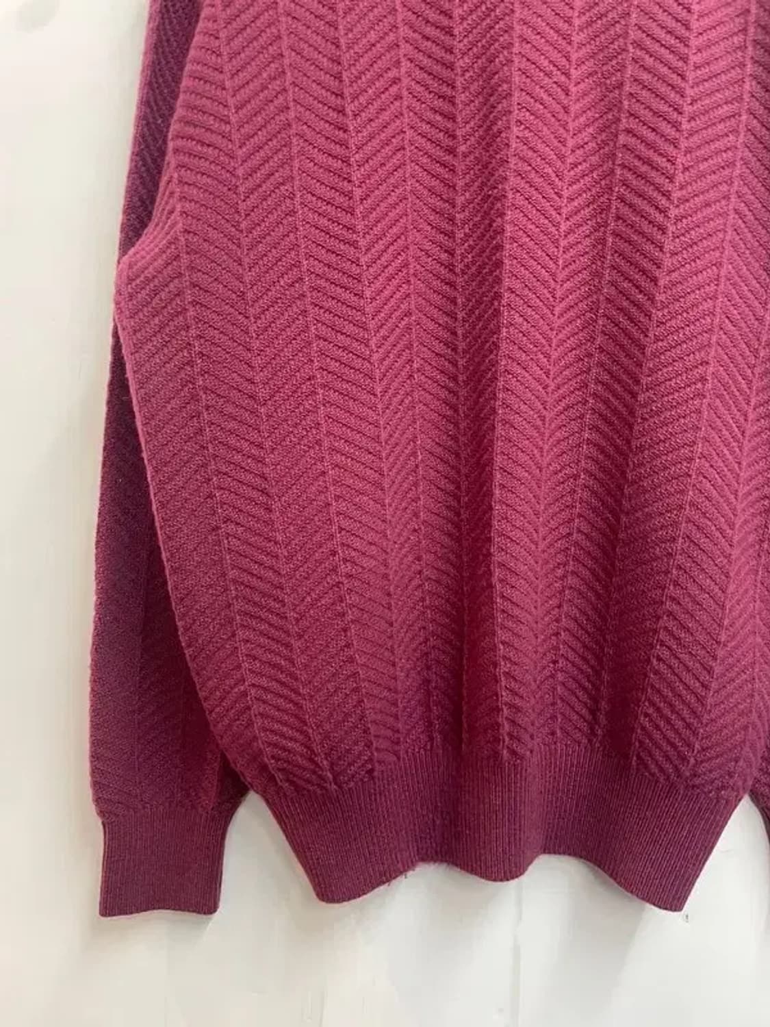 라지 jpn 일본 빈티지 레터링 로고 니트 스웨터 상품이미지8