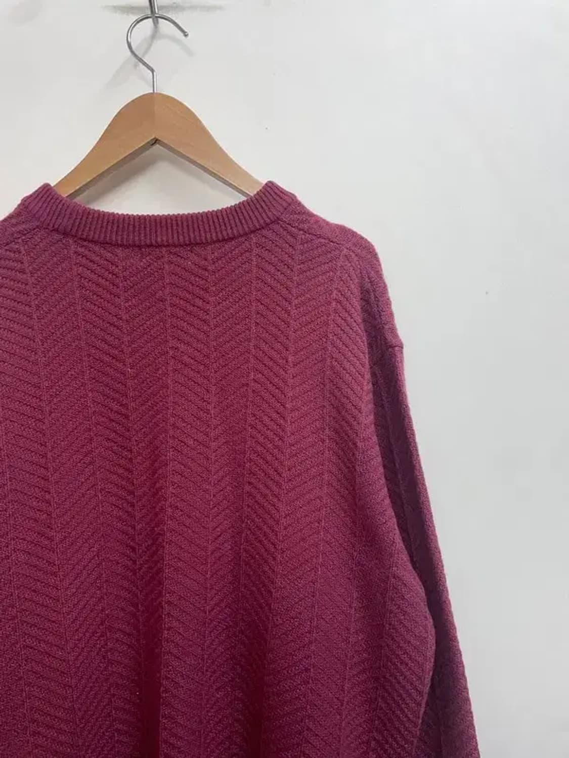 라지 jpn 일본 빈티지 레터링 로고 니트 스웨터 상품이미지9