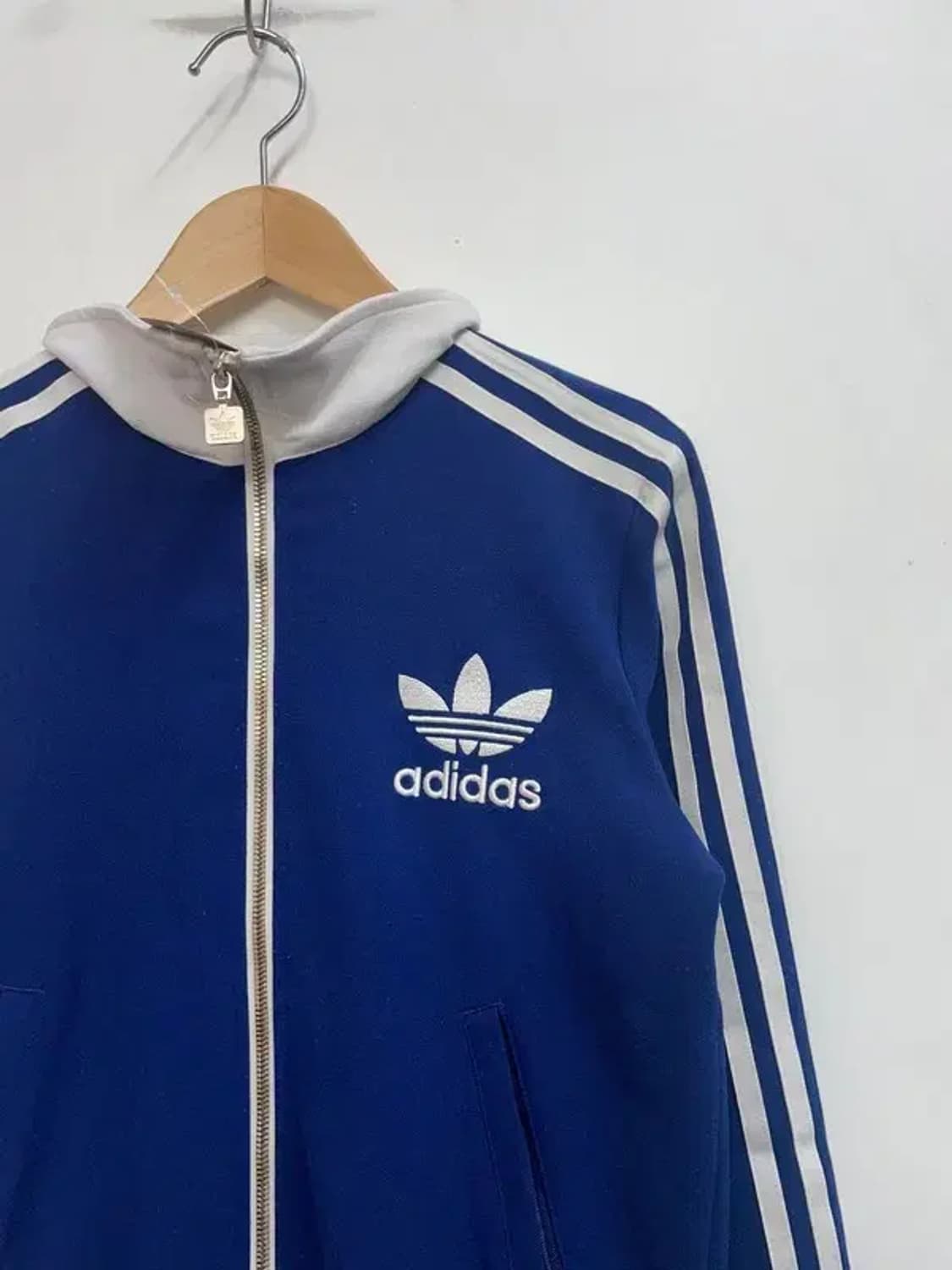 XS 아디다스 오리지널 베켄바우어 여성 트랙탑 져지 다크 블루 상품이미지4