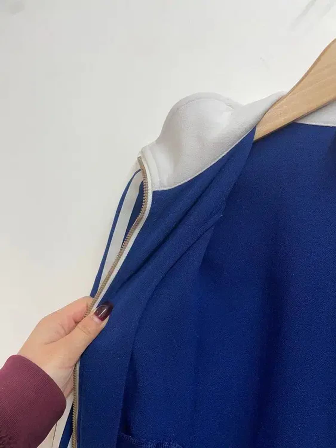 XS 아디다스 오리지널 베켄바우어 여성 트랙탑 져지 다크 블루 상품이미지7