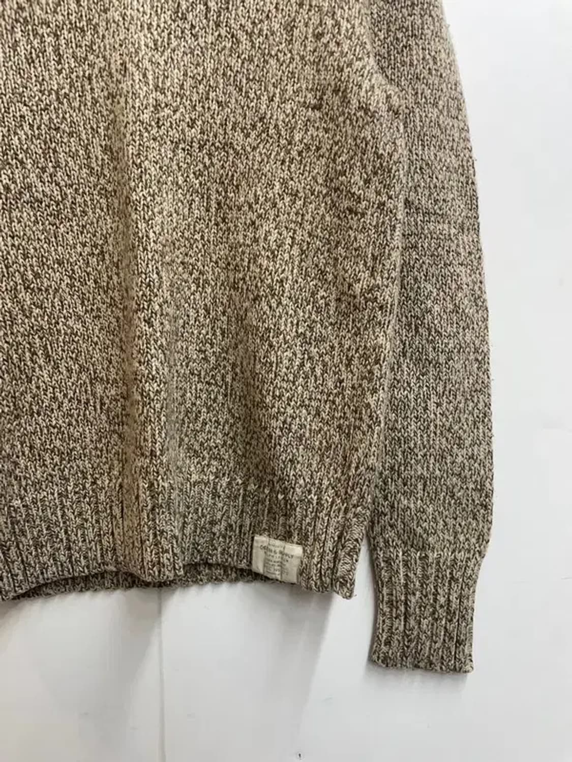 스몰 데님 앤 서플라이 랄프 로렌 브이넥 베이지 니트 스웨터 상품이미지3