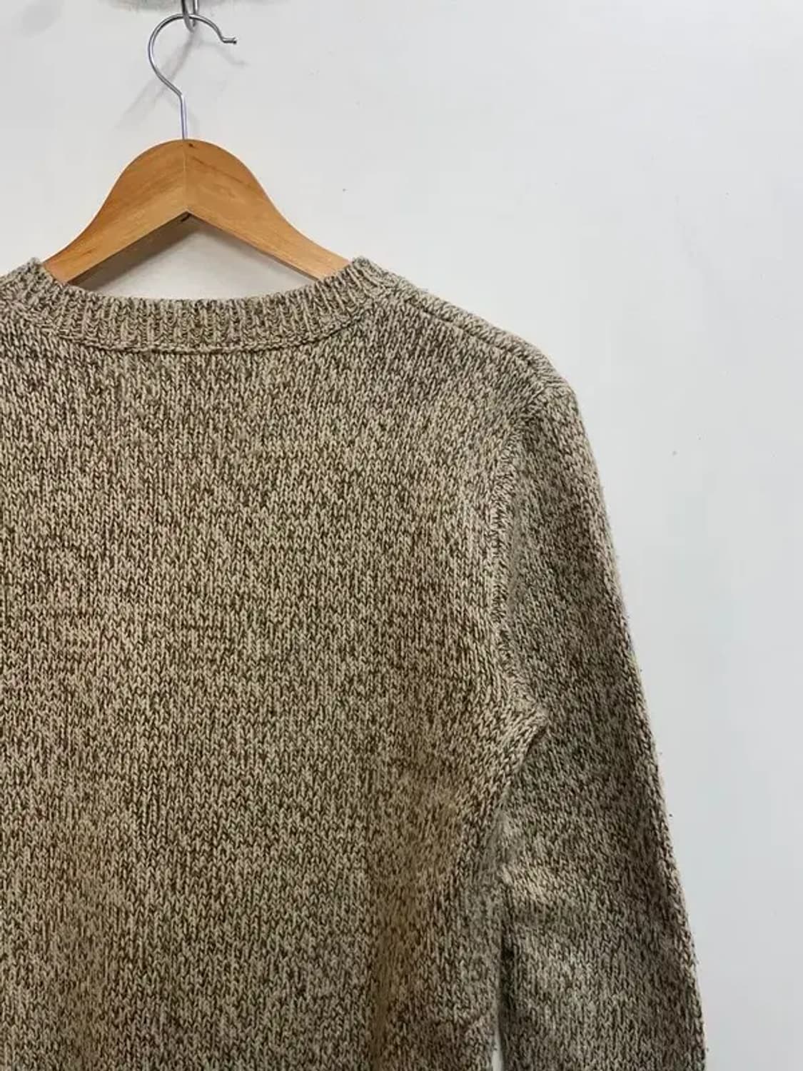 스몰 데님 앤 서플라이 랄프 로렌 브이넥 베이지 니트 스웨터 상품이미지8