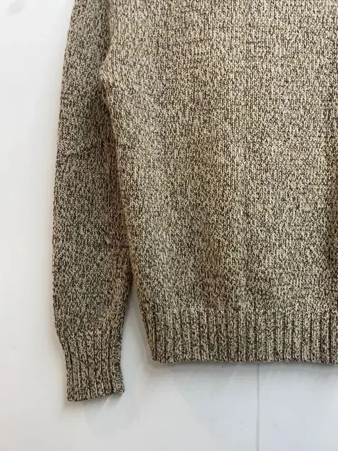 스몰 데님 앤 서플라이 랄프 로렌 브이넥 베이지 니트 스웨터 상품이미지9