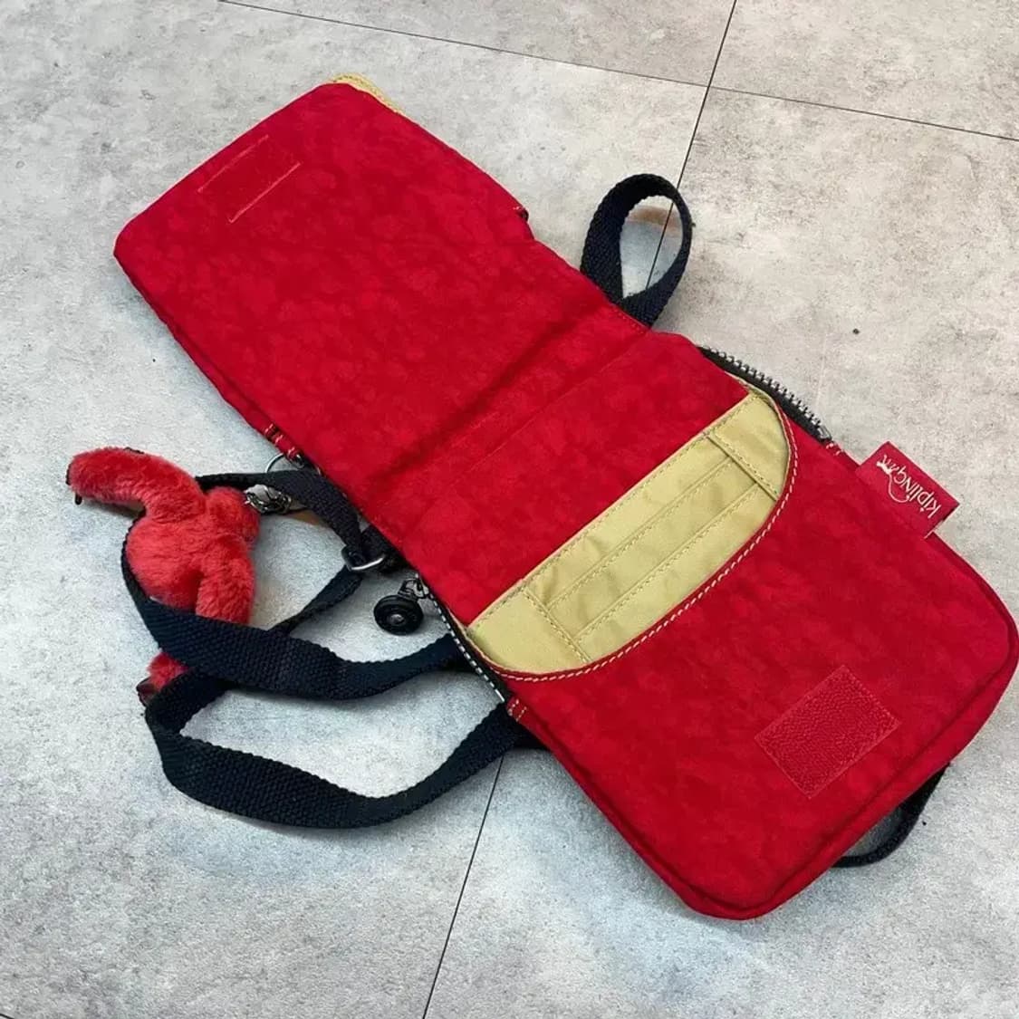 os 키플링 레드 여성 미니 크로스백 가방 상품이미지3