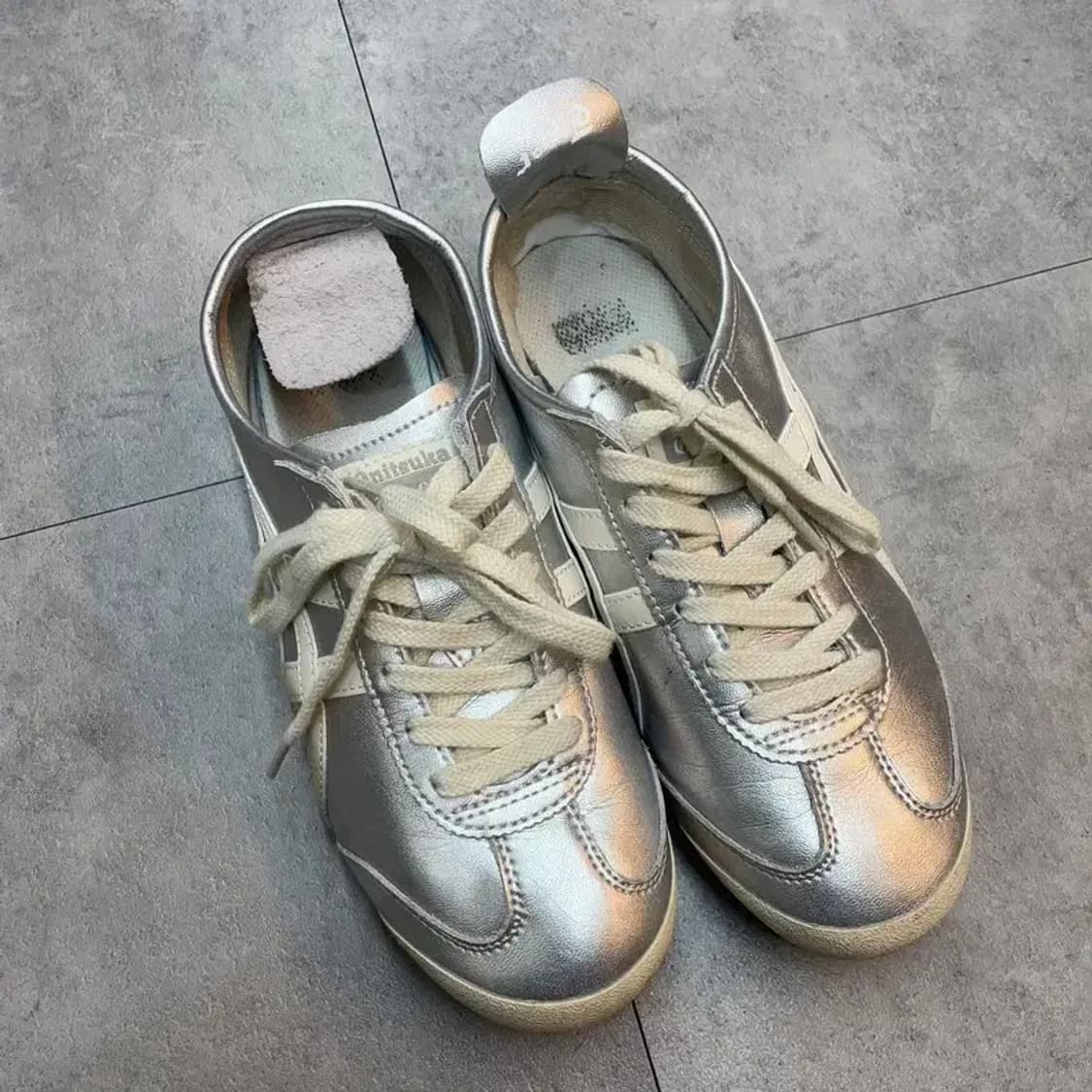 245 오니츠카 멕시코66 실버화이트 상품이미지1