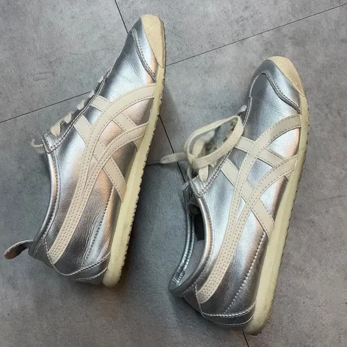 245 오니츠카 멕시코66 실버화이트 상품이미지3