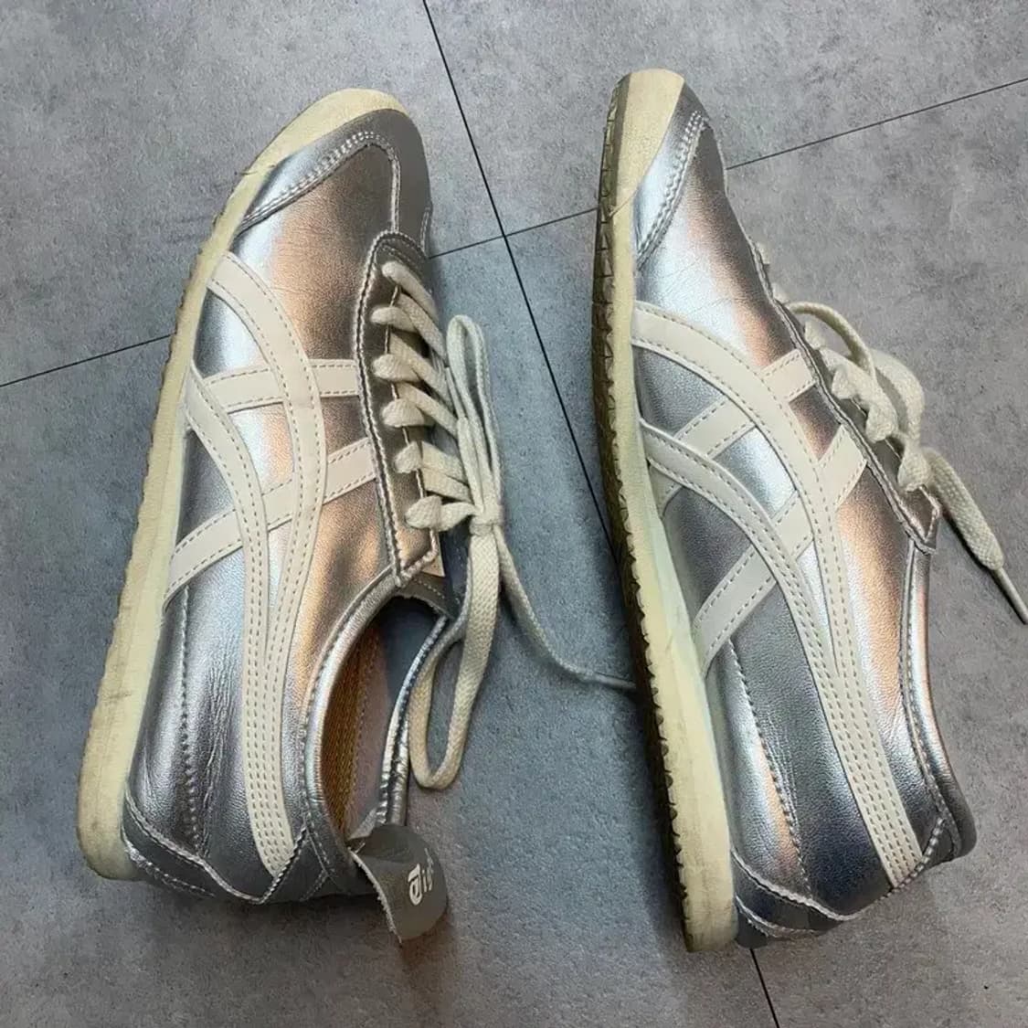 245 오니츠카 멕시코66 실버화이트 상품이미지4