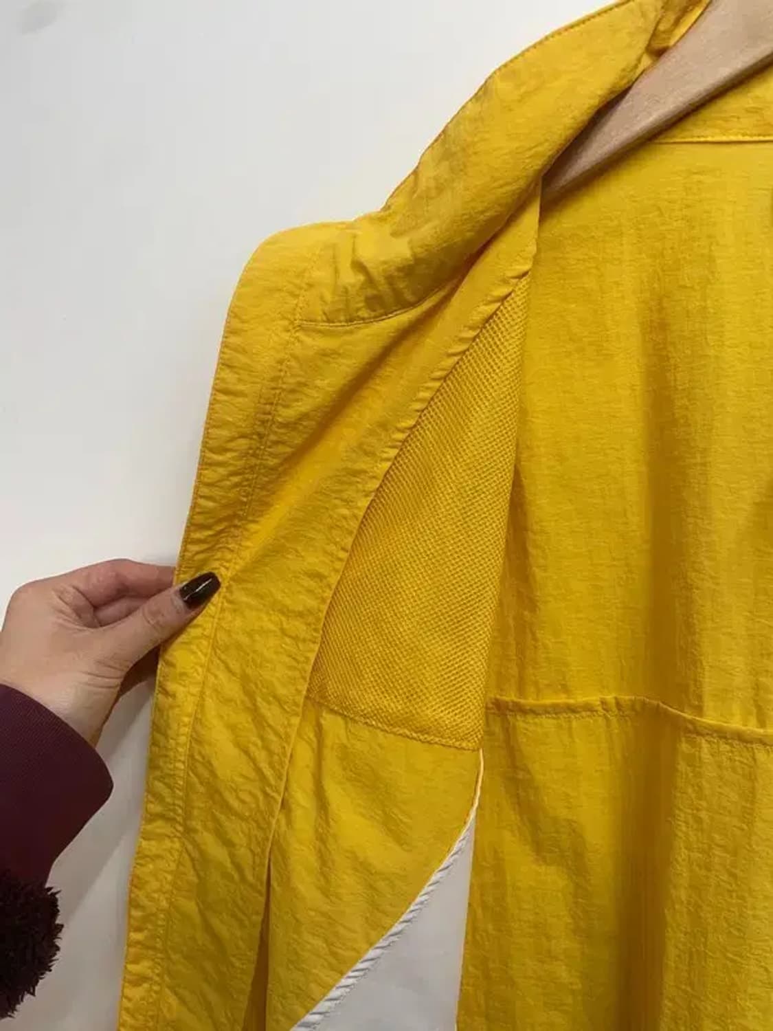 라지 NFL AFC 21 우븐 자켓 윈드러너 바람막이 자켓 옐로우 상품이미지6