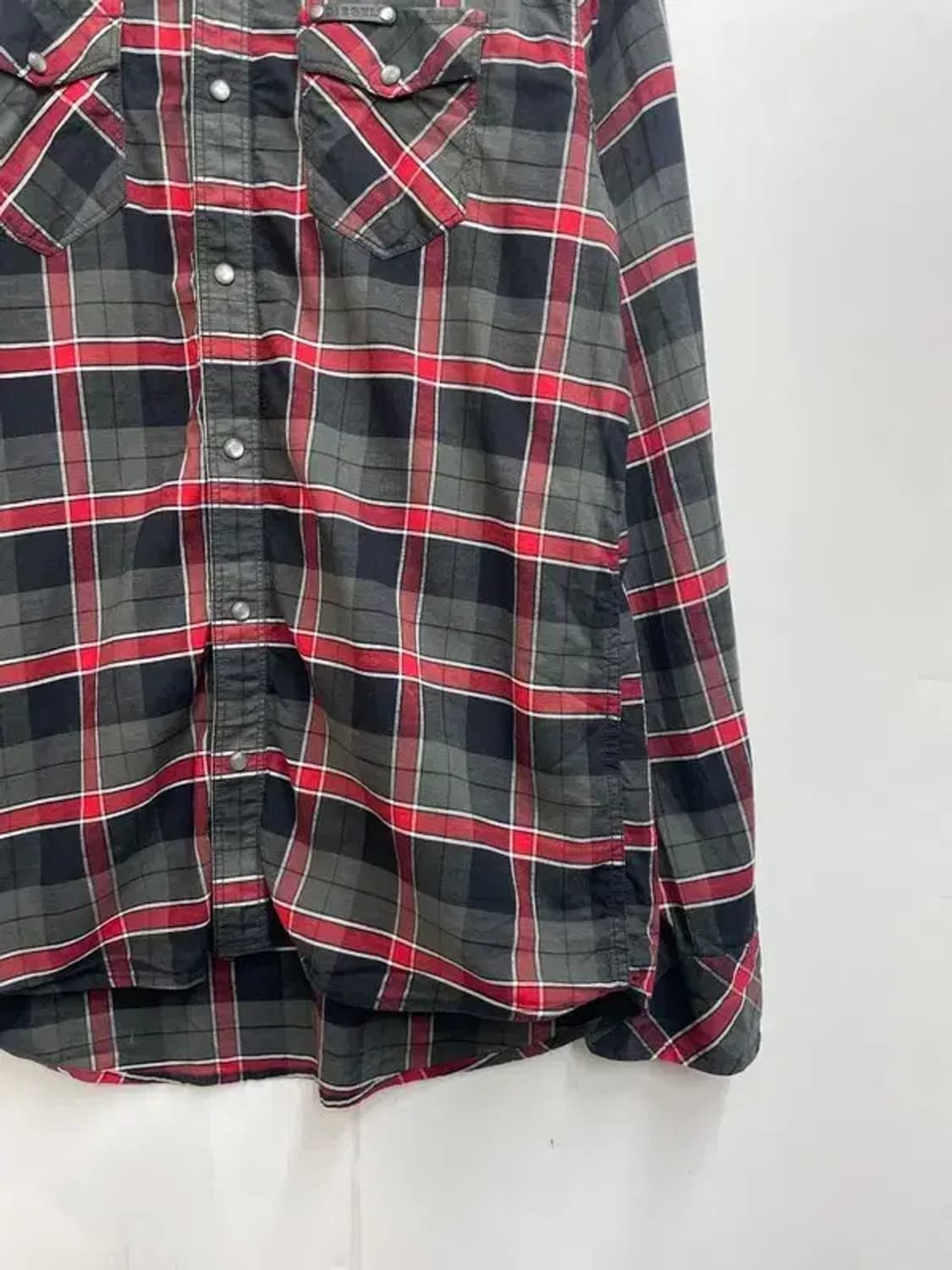 미디움 디젤 포켓 웨스턴 체크 셔츠 상품이미지3