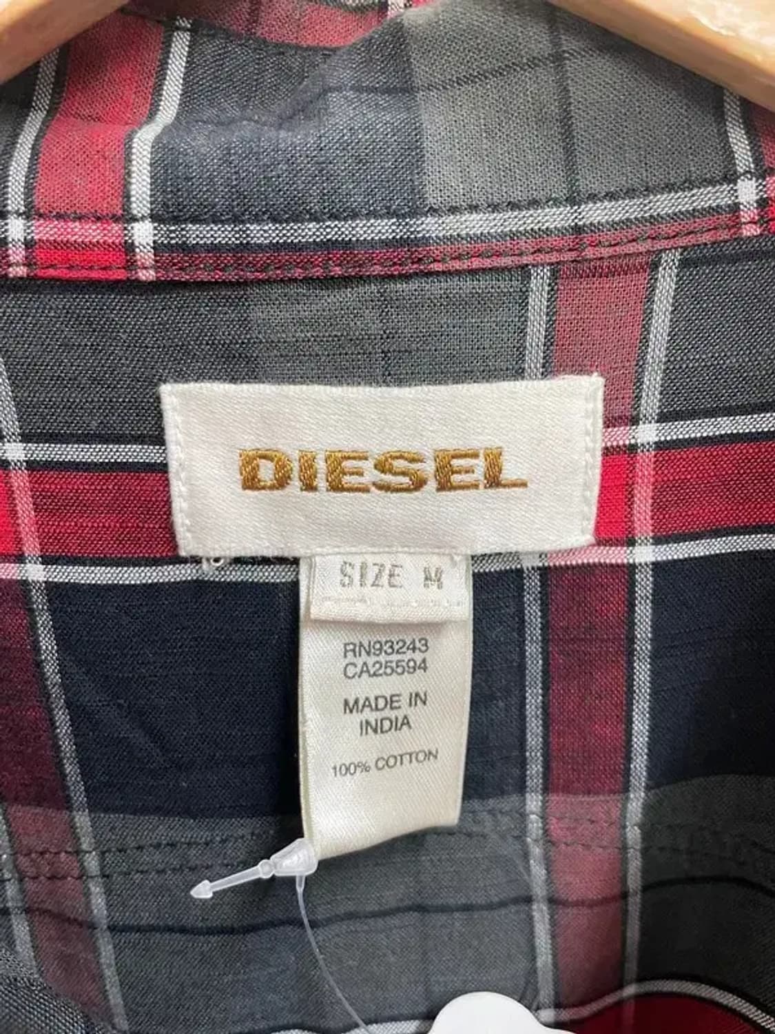 미디움 디젤 포켓 웨스턴 체크 셔츠 상품이미지5