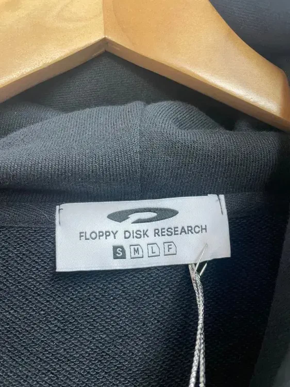 스몰 미사용 에프디알 패턴오버핏 후드 후디 블랙 상품이미지5