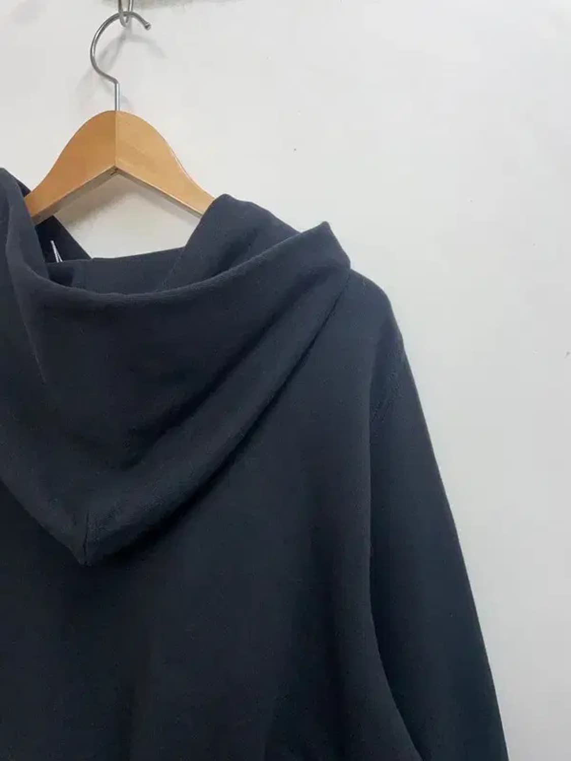 스몰 미사용 에프디알 패턴오버핏 후드 후디 블랙 상품이미지9