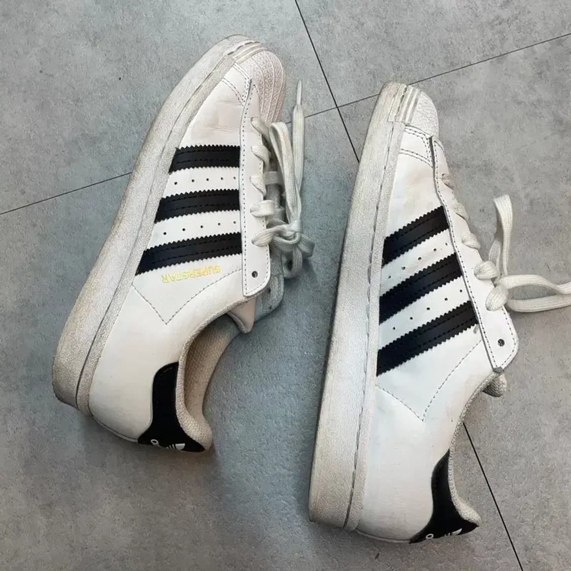 230 아디다스 오리지널스 슈퍼스타 스니커즈 화이트 상품이미지4