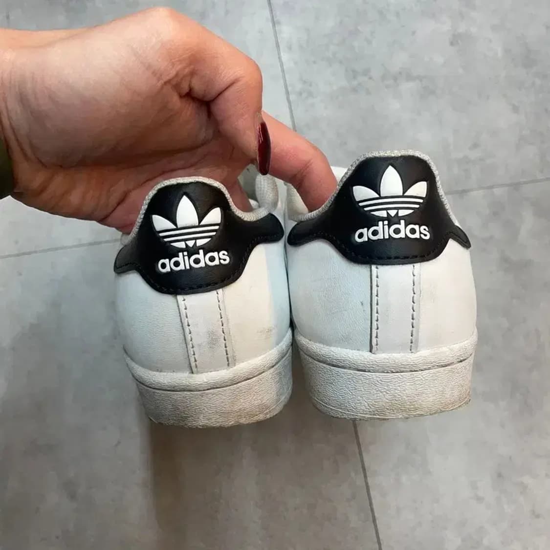 230 아디다스 오리지널스 슈퍼스타 스니커즈 화이트 상품이미지9