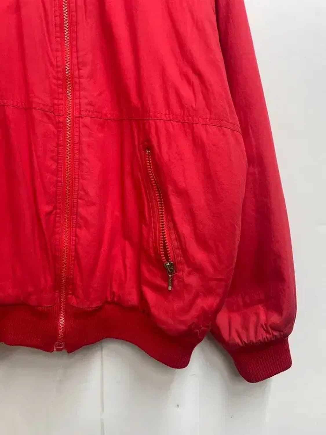 라지 라코스테 올드스쿨 블루종 자켓 레드 상품이미지3