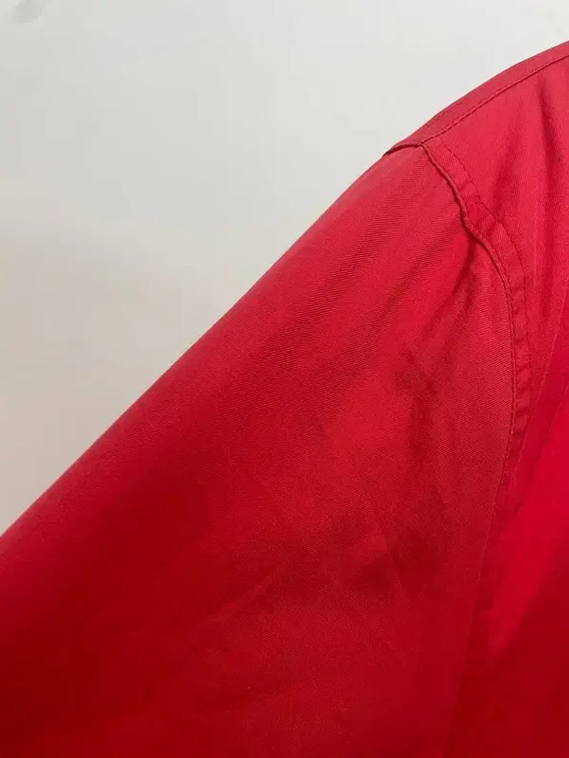 라지 라코스테 올드스쿨 블루종 자켓 레드 상품이미지9