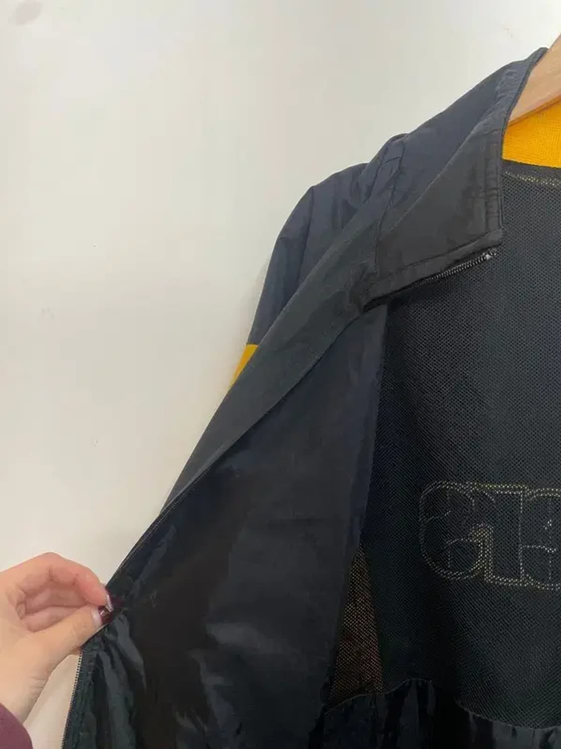 XL NFL 리복 피츠버그 스틸러스 바람막이 자켓 블랙 상품이미지7