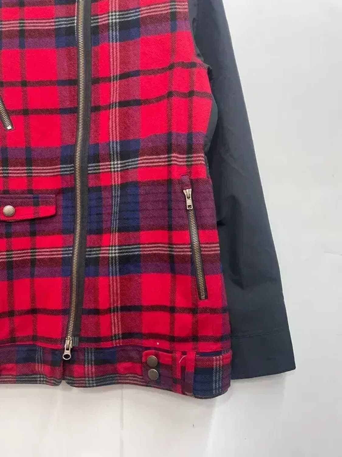 미디움 새상품 홀덴 여자 기모 스키 스노우보드 자켓 레드 상품이미지3