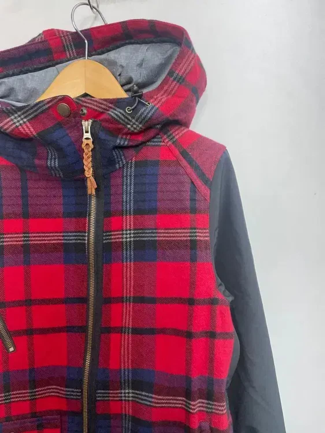 미디움 새상품 홀덴 여자 기모 스키 스노우보드 자켓 레드 상품이미지4