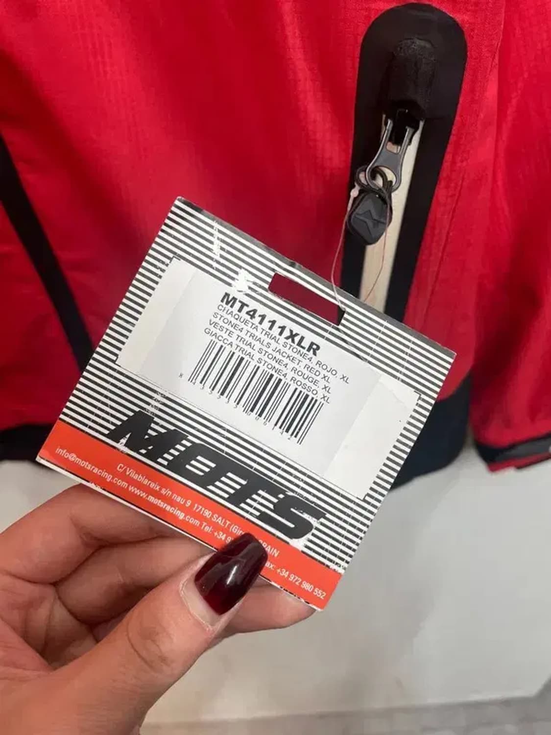 XL 새상품 MOTS GASGAS STONE4 바람막이 레이싱 재킷 상품이미지5