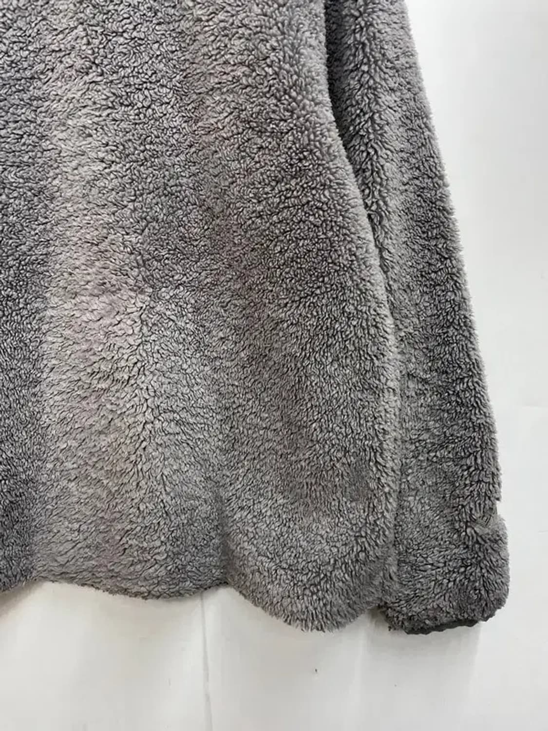 라지 아이더 겨울 뽀글이 후리스 플리스 자켓 그레이 상품이미지9