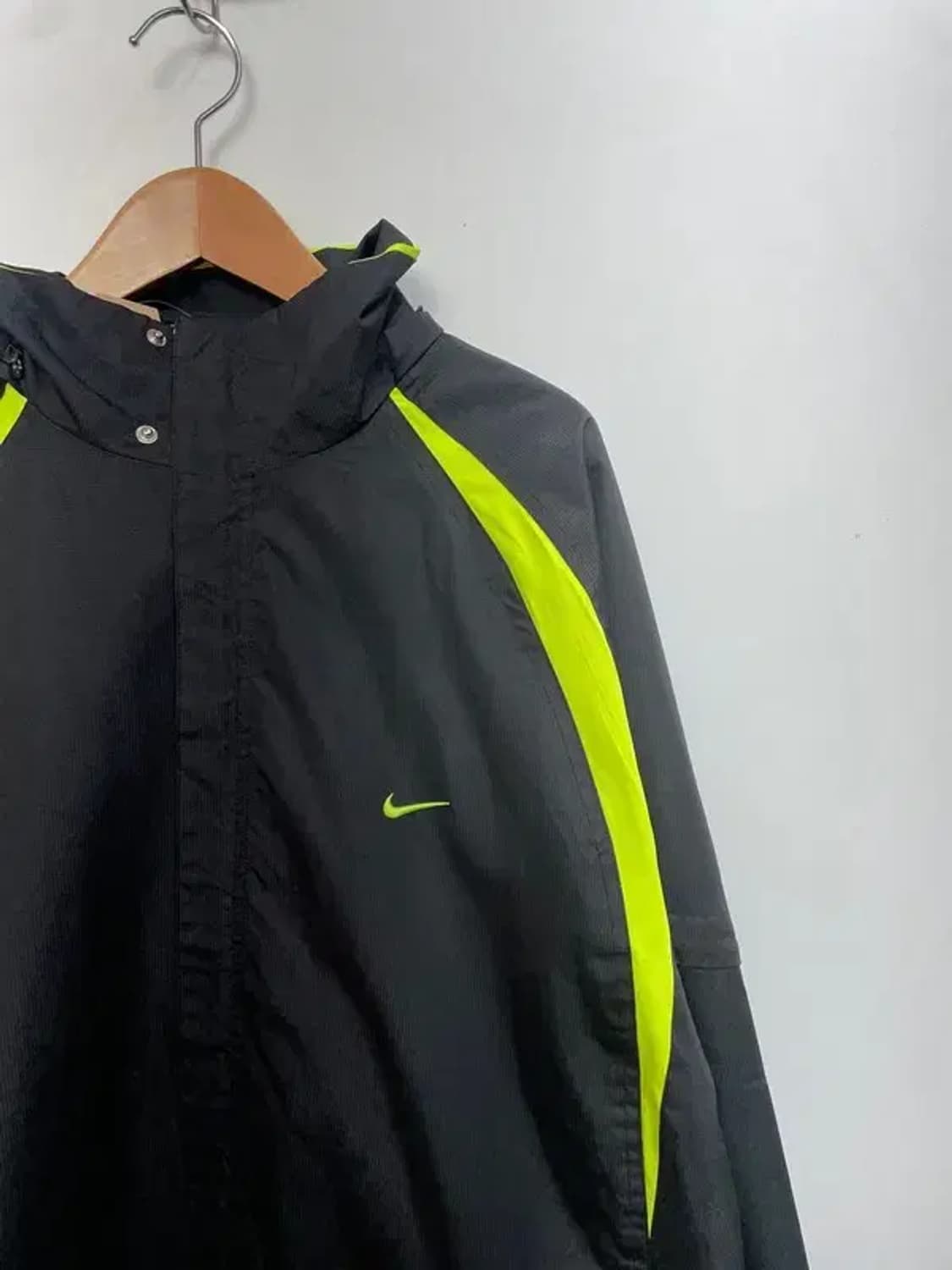 XL 90s 나이키 올드스쿨 acg 윈드러너 바람막이 자켓 블랙 상품이미지4