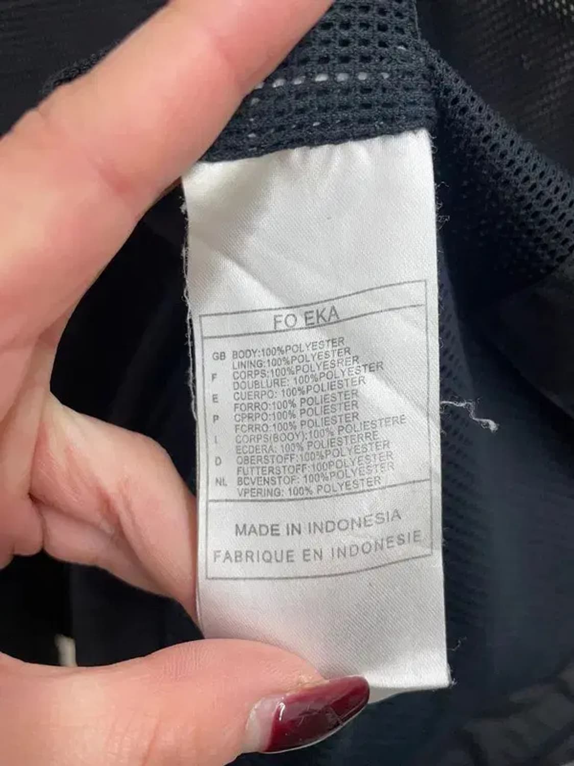 XL 90s 나이키 올드스쿨 acg 윈드러너 바람막이 자켓 블랙 상품이미지7