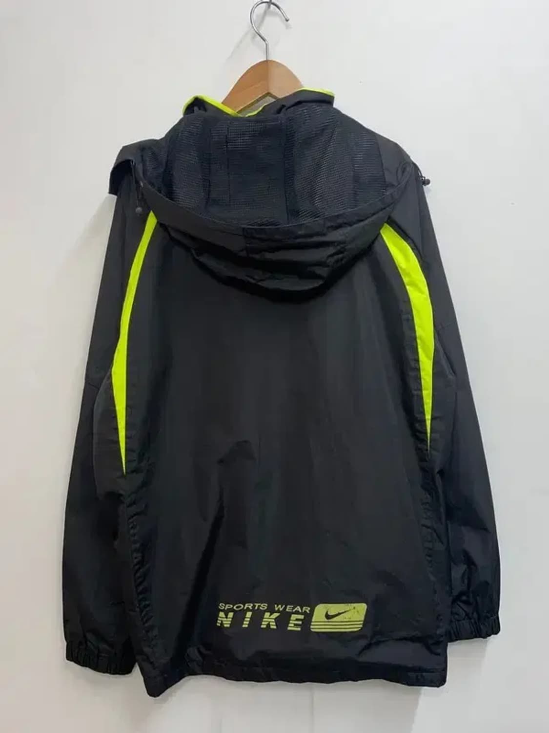 XL 90s 나이키 올드스쿨 acg 윈드러너 바람막이 자켓 블랙 상품이미지9