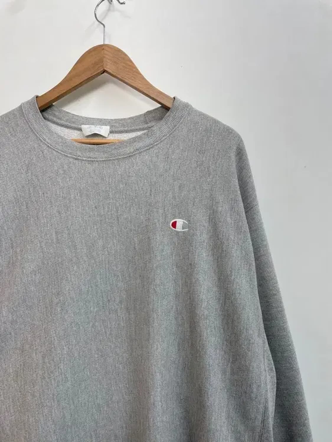 XL  챔피온 리버스위브 맨투맨 스웨트셔츠 그레이 상품이미지4