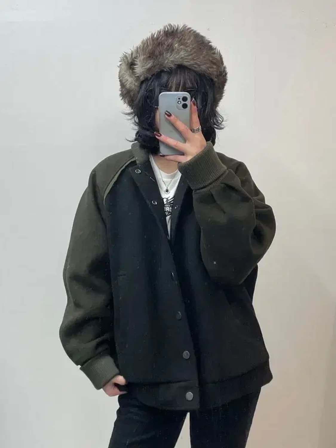 프리 마뗑킴 스타디움 바시티 퀼팅 자켓 상품이미지1