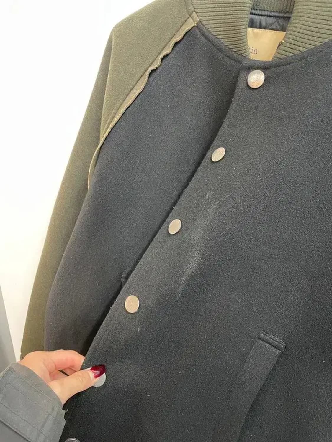 프리 마뗑킴 스타디움 바시티 퀼팅 자켓 상품이미지4