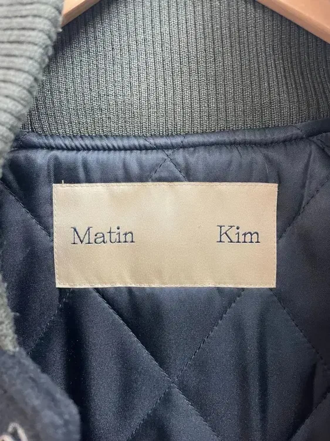 프리 마뗑킴 스타디움 바시티 퀼팅 자켓 상품이미지7