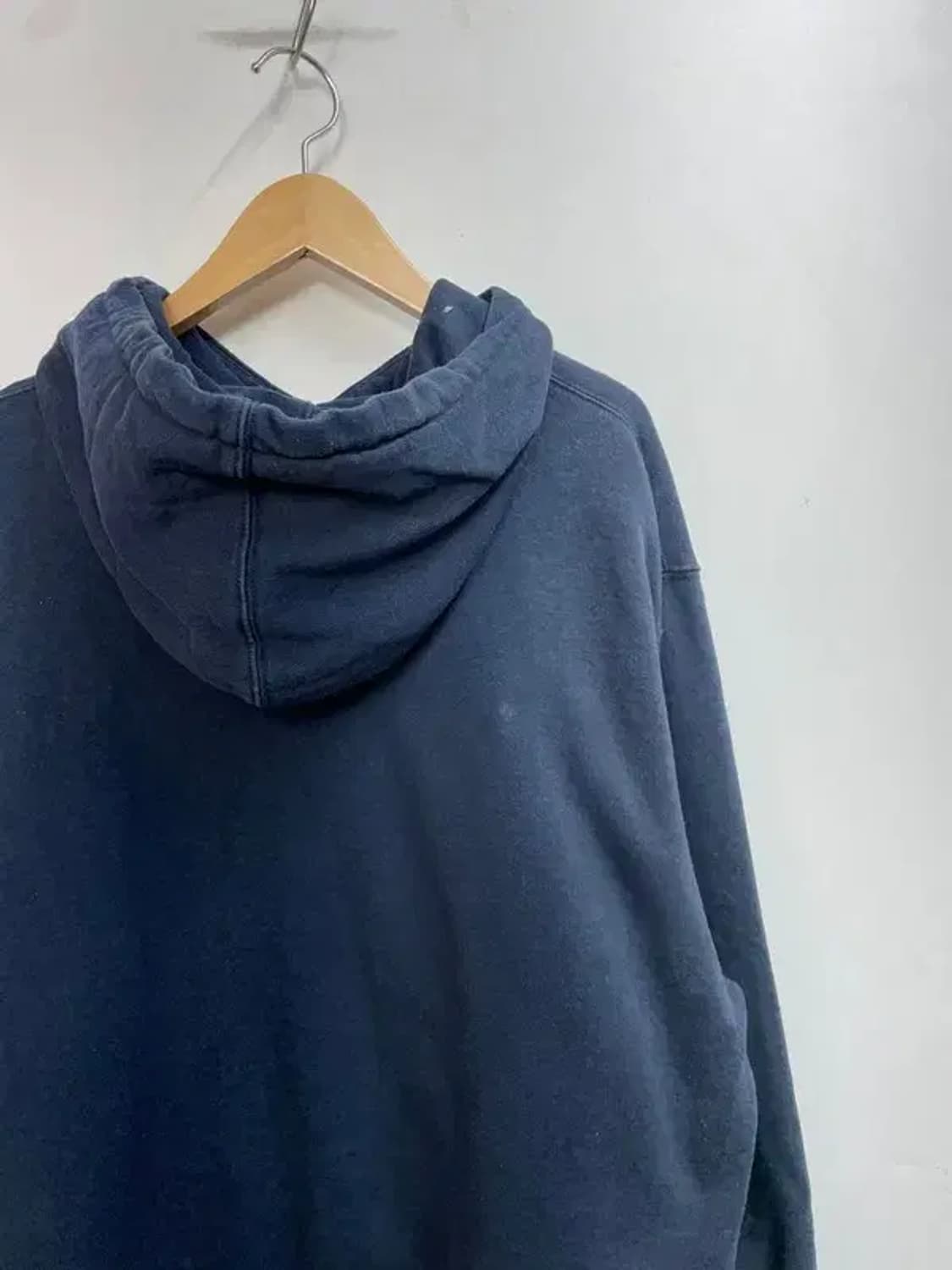 라지 디스이즈네버댓 T-로고 후드티 네이비 상품이미지10