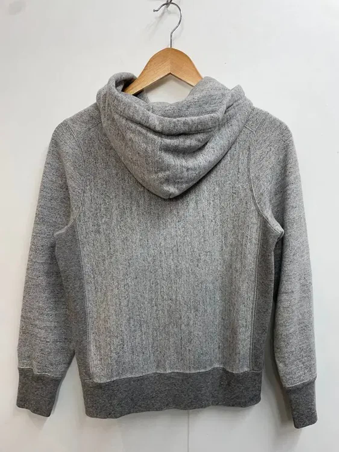 라지 여성 챔피온 리버스 위브 풀집 후드 집업 그레이 상품이미지8