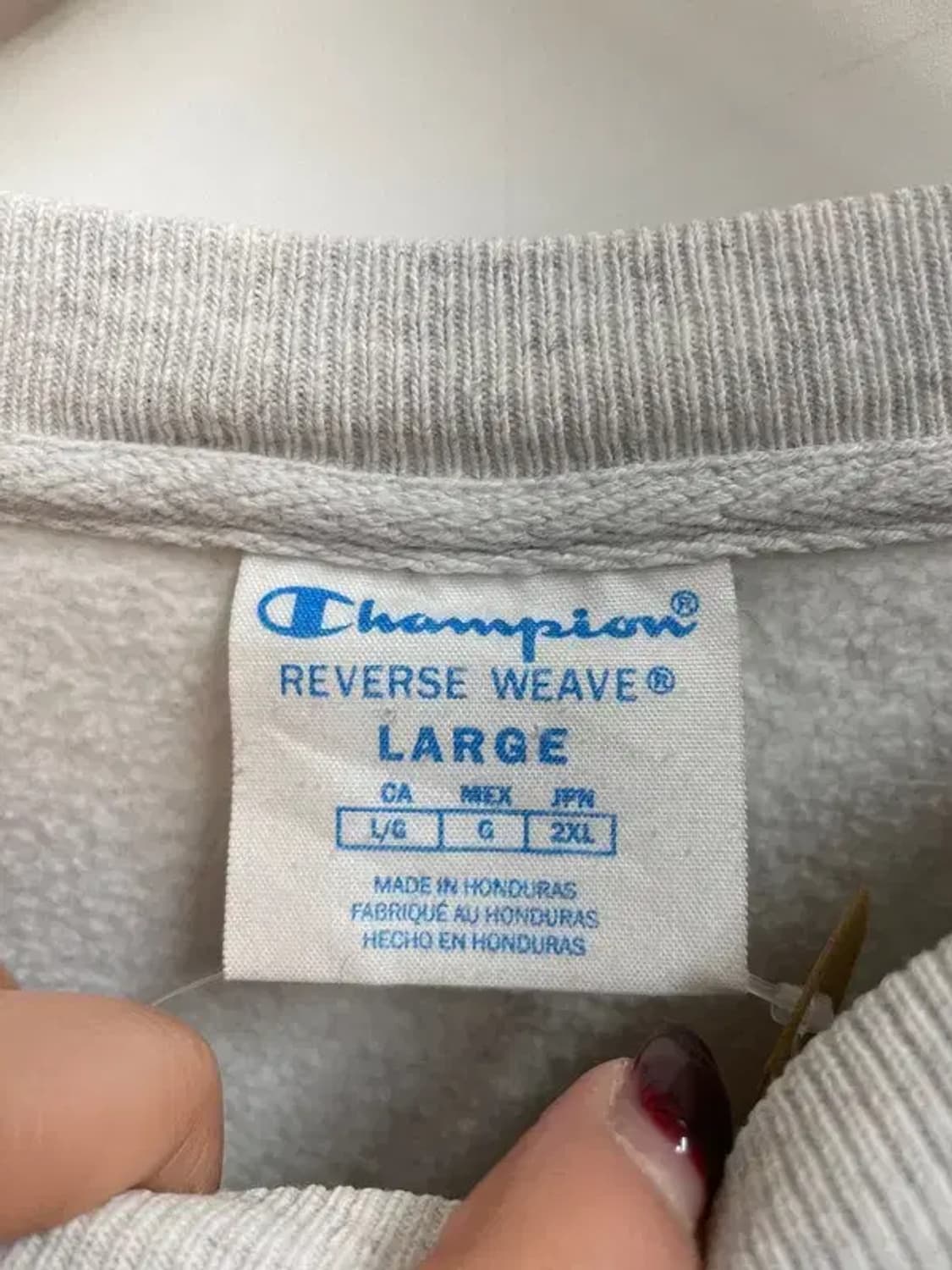 라지 챔피온 리버스 위브 스웨트셔츠 맨투맨 상품이미지6