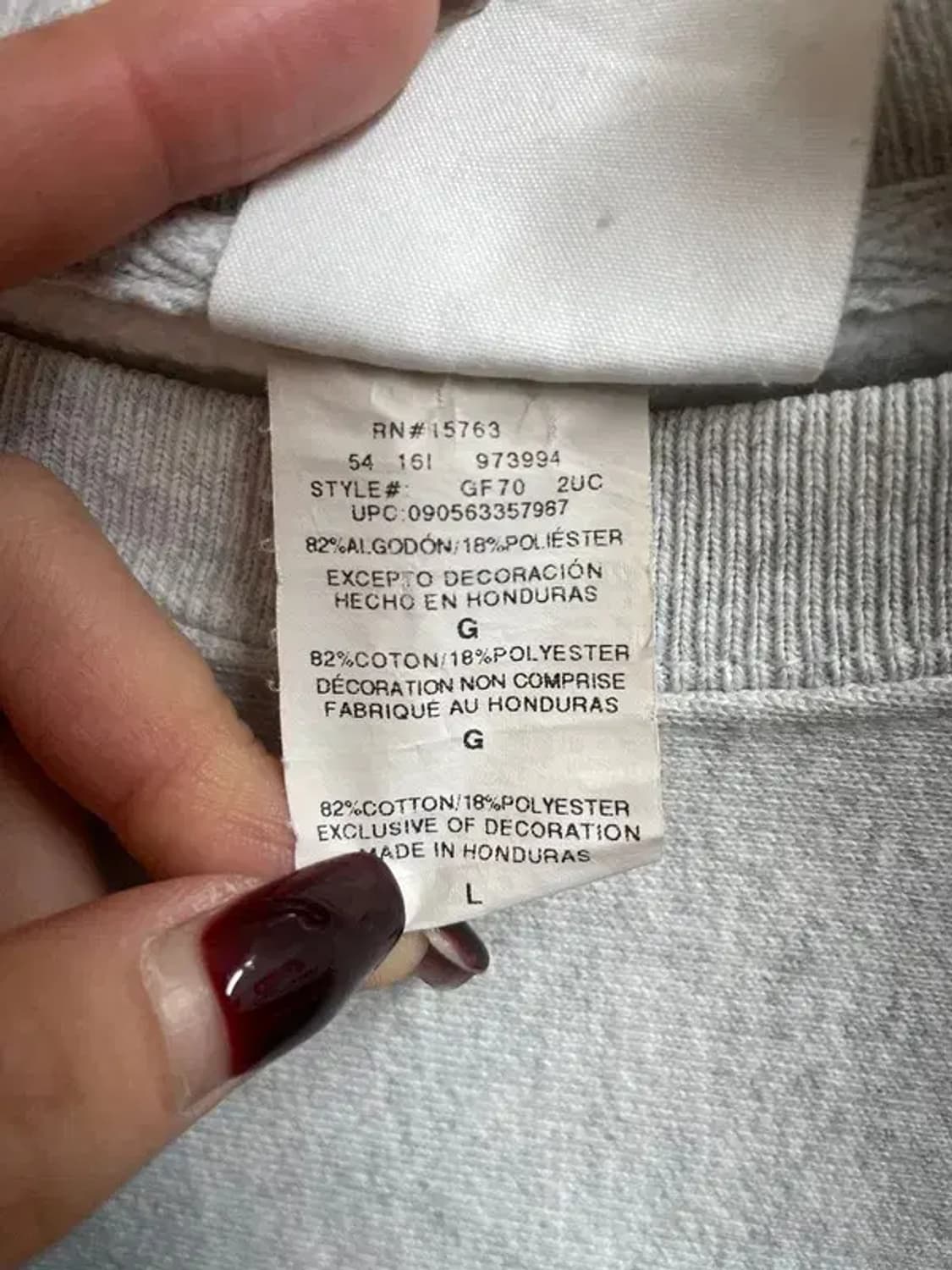 라지 챔피온 리버스 위브 스웨트셔츠 맨투맨 상품이미지7