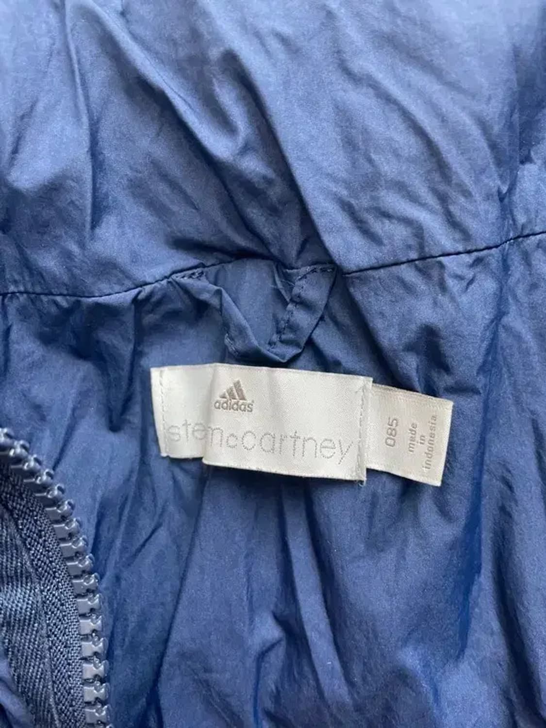 85 아디다스X스텔라 매카트니 하이넥 스트링 마스크 온 2WAY 패딩 상품이미지6